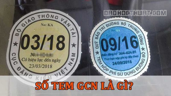 Số tem GCN là gì