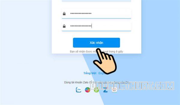 cách thay đổi mật khẩu Zalo trên máy tính