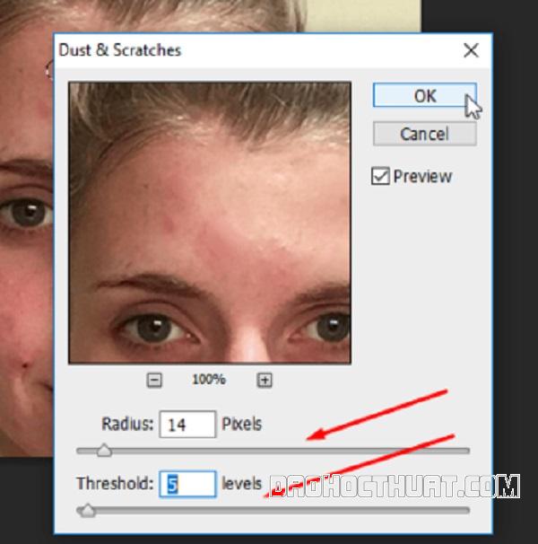 Tip dùng Photoshop xóa mụn bằng Lasso tool 