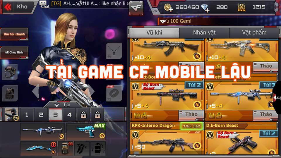 Game Cf Mobile lậu