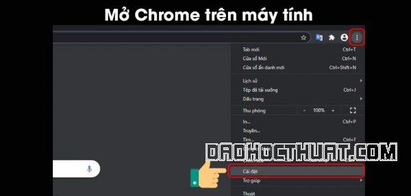 Cách tắt thông báo Google Chrome trên điện thoại máy tính