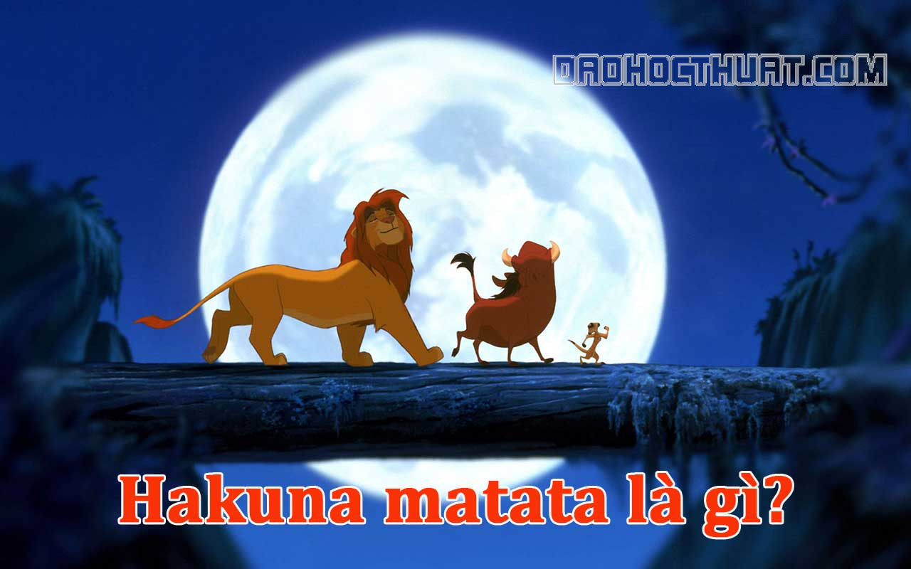 Hakuna matata là gì? Nguồn gốc & ý nghĩa về Hakuna matata