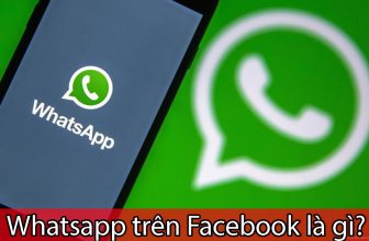 whatsapp trên facebook là gì