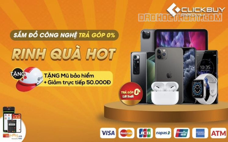 Clickbuy – Địa điểm cung cấp điện thoại, máy tính chất lượng