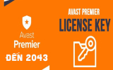 Share key Avast Premier bản quyền đến 2043